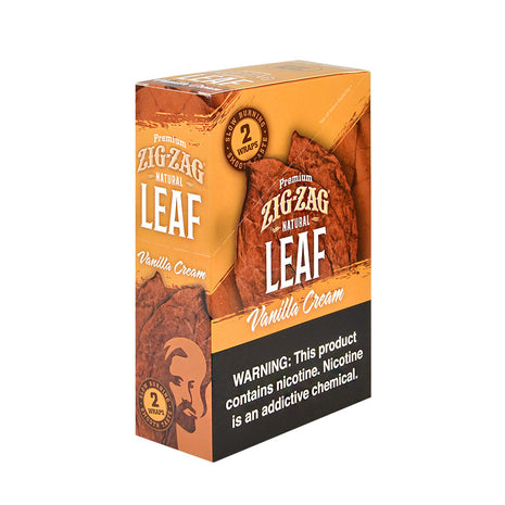 Zig Zag Leaf 2-25Ct Vanilla Cream