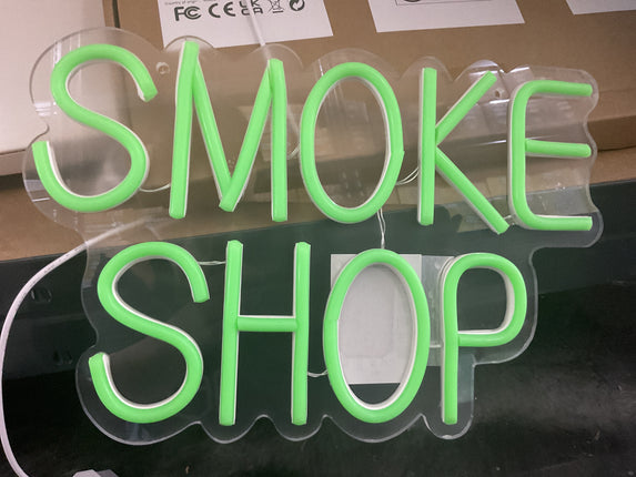 smoke shop led sign