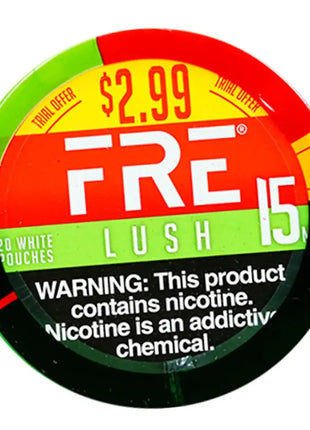 FRE 15MG LUSH ICE $2.99 1CT