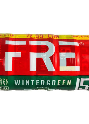 FRE 15MG WINTERGREEN $2.99 1CT