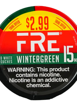 FRE 15MG WINTERGREEN $2.99 1CT