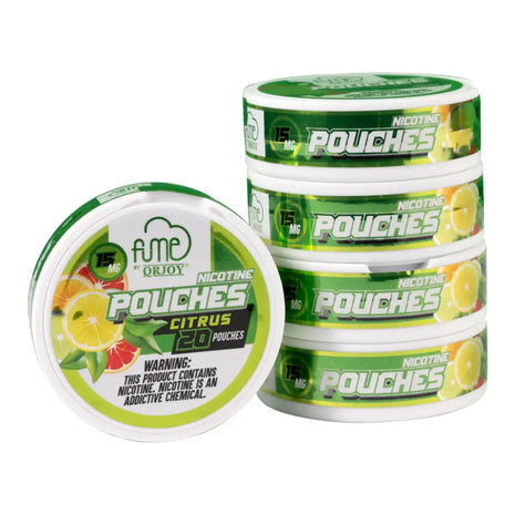 FUME POUCHES 15 MG-5PK