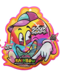 Sour Slaps 1-Pack Flavored Sour Candy Belts - Deliciously Sour, Fresh & Chewy, Extreme Sour Kick, Vegetarian, Choose From 8 Mouth Watering Flavors