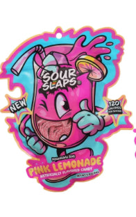Sour Slaps 1-Pack Flavored Sour Candy Belts - Deliciously Sour, Fresh & Chewy, Extreme Sour Kick, Vegetarian, Choose From 8 Mouth Watering Flavors
