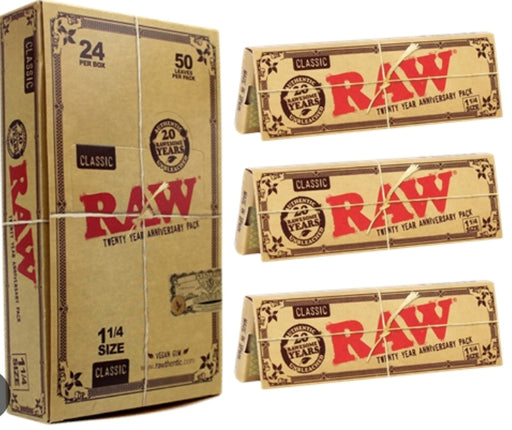raw classic 1 1/4 (20yr pack)