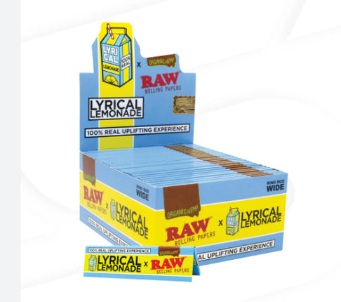 raw Rolling paper Lyrical lemonade