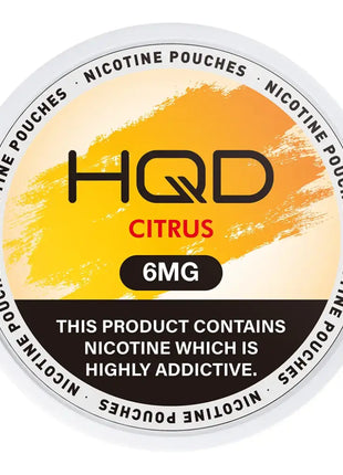 HQD 6MG NICOTINE POUCHES 5PK