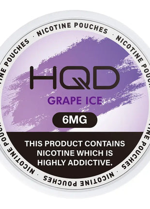 HQD 6MG NICOTINE POUCHES 5PK