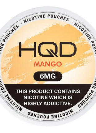 HQD 6MG NICOTINE POUCHES 5PK