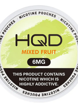 HQD 6MG NICOTINE POUCHES 5PK
