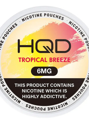 HQD 6MG NICOTINE POUCHES 5PK