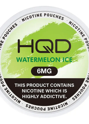 HQD 6MG NICOTINE POUCHES 5PK