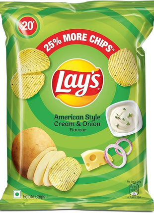 lays American style  cream and onion