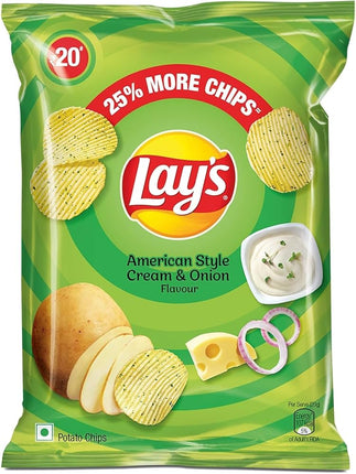 lays American style  cream and onion