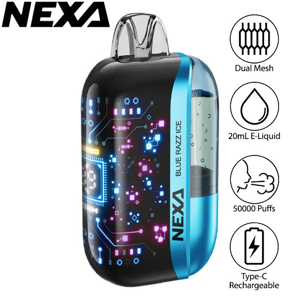 NEXA ULTRA 50K PUFFS 5% NIC 20ML DISPOSABLE 5CT/DISPLAY