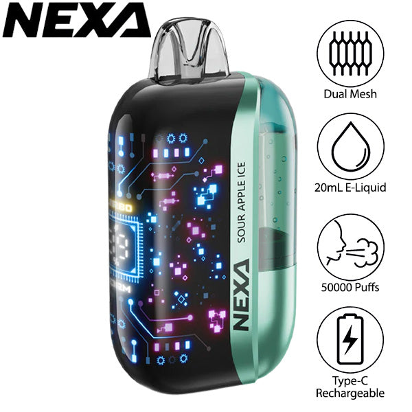 NEXA ULTRA 50K PUFFS 5% NIC 20ML DISPOSABLE 5CT/DISPLAY