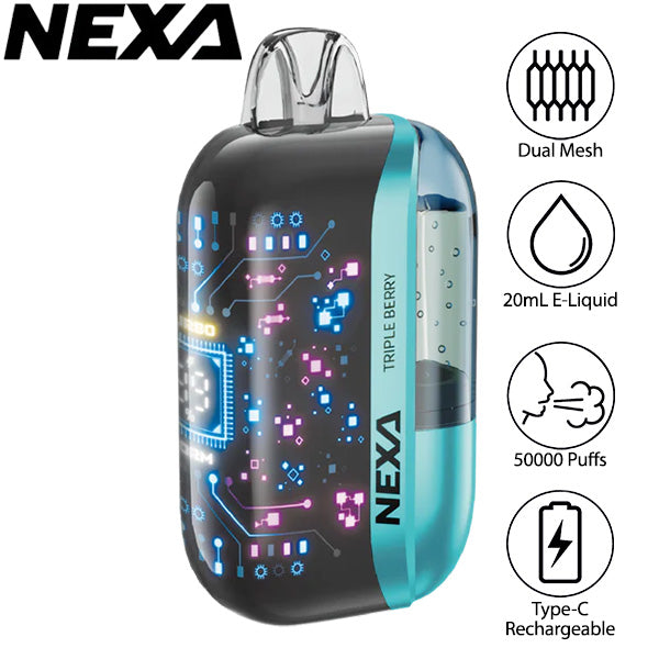 NEXA ULTRA 50K PUFFS 5% NIC 20ML DISPOSABLE 5CT/DISPLAY