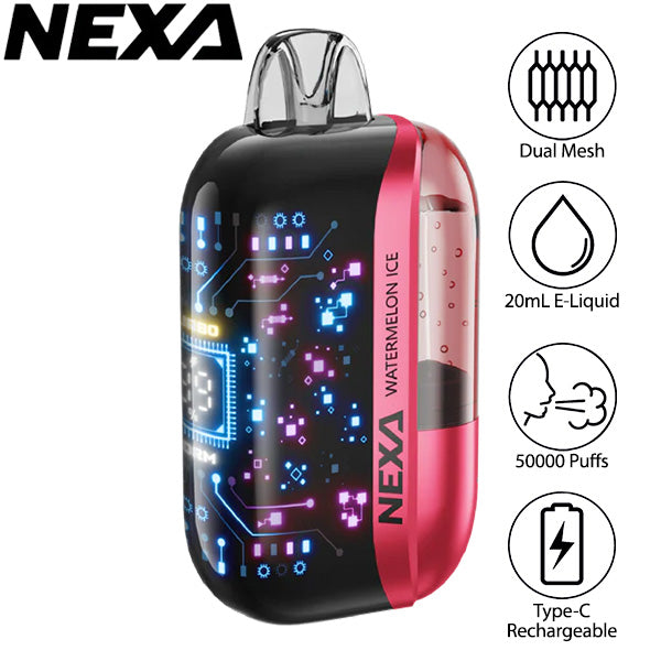 NEXA ULTRA 50K PUFFS 5% NIC 20ML DISPOSABLE 5CT/DISPLAY