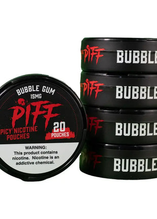 PIFF NICOTINE POUCHES 5PK 15 MG