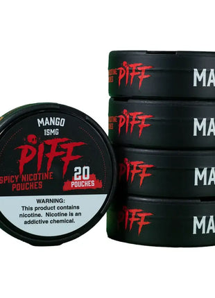 PIFF NICOTINE POUCHES 5PK 15 MG