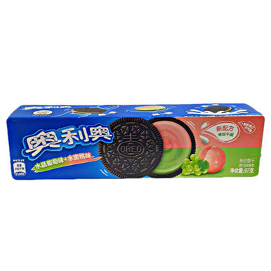 Oreo Creme Swirl Crystal Grape Peach Asia