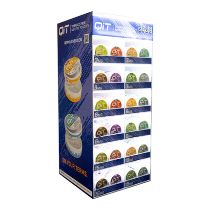 QIT WITH ASSORTED 24ROLLS 1 DISPLAY