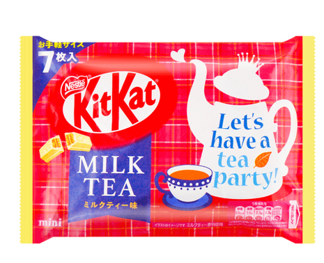 KitKat Chocolate Wafer Bar with Milk Tea Flavor