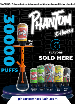 Phantom Hookah E Head 6 count