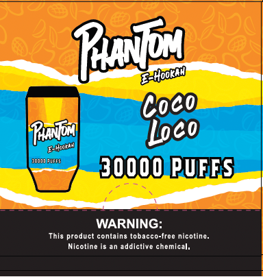Phantom Hookah E Head 6 count