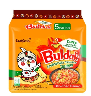 Korean Buldak Stir-Fried Spicy Chicken Ramen