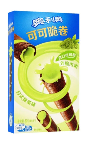 Oreo Matcha Wafer Rolls Taiwan