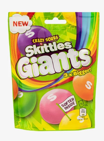 Skittles GIANT Crazy Sour UK