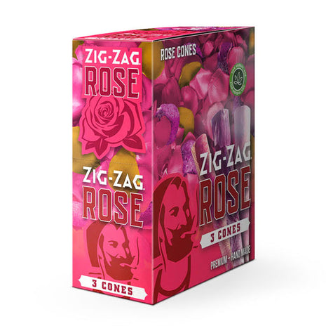 Zig Zag Rose Cone 3-8 Pack