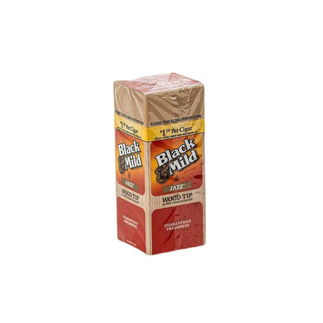 Black & Mild $1.19 Jazz Wood Tip 25Ct - SBCDISTRO