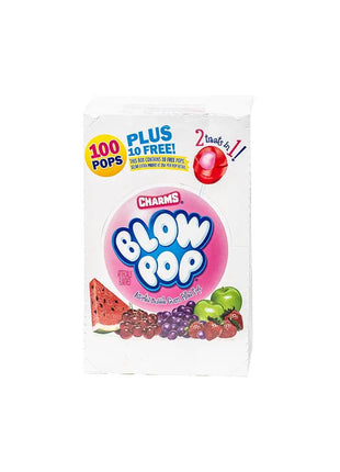 Charms Blow Pop 100+10 Ct - SBCDISTRO