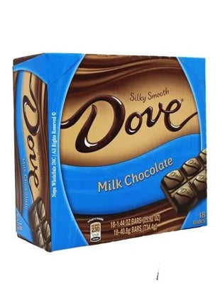Dove 18-1.44 Oz Milk Chocolate - SBCDISTRO