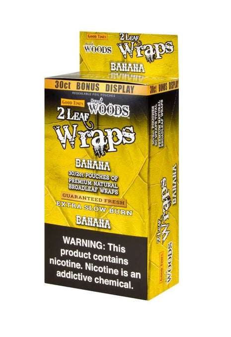 Sweet Woods 2-30Ct Wraps Banana