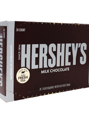 Hershey’s 36-1.55 Oz Milk Chocolate - SBCDISTRO