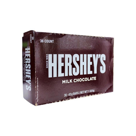 Hershey’s 36-43gm Milk Chocolate - SBCDISTRO