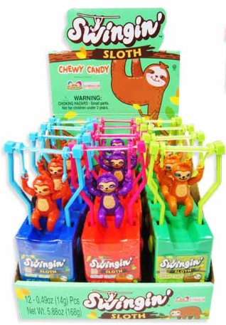 Kidsmania 12Ct Swingin Sloth - SBCDISTRO