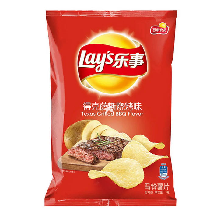 Lays Texas BBQ Taiwan