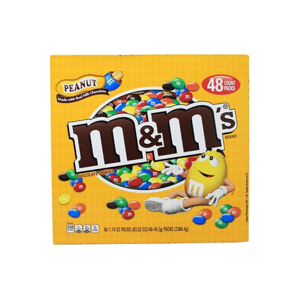M&M 48-1.74oz Peanut - SBCDISTRO