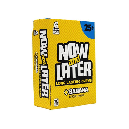 Now & Later 24-.93 Oz Banana - SBCDISTRO