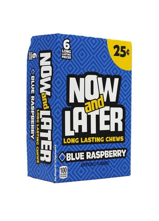 Now & Later 24-.93 Oz Blue Rasberry - SBCDISTRO