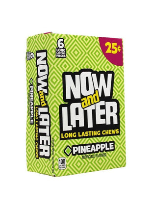 Now & Later 24-.93 Oz Pineapple - SBCDISTRO