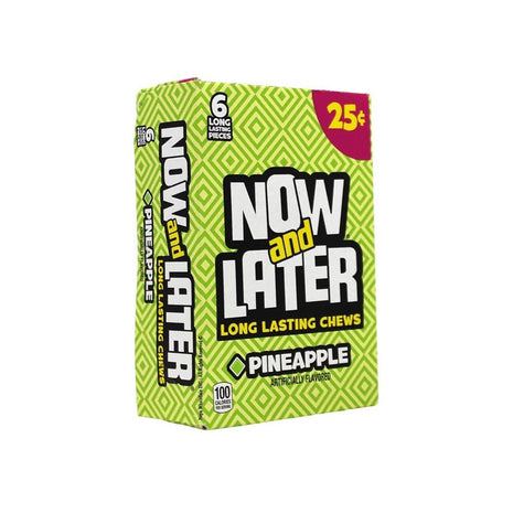 Now & Later 24-.93 Oz Pineapple - SBCDISTRO
