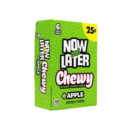 Now & Later 24-.93 Oz Soft Apple - SBCDISTRO