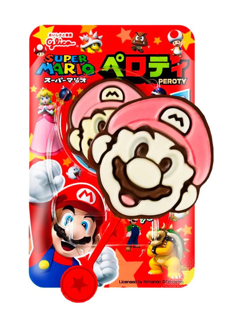 Mario Chocolate lollipop Japan