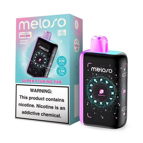 GEEK BAR MELOSO BAR 30K PUFFS 5% NIC 18ML DISPOSABLE 5CT/DISPLAY