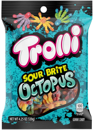 .Trolli Sour Brite Octopus 12 – 4.25 Oz Peg Bags - SBCDISTRO